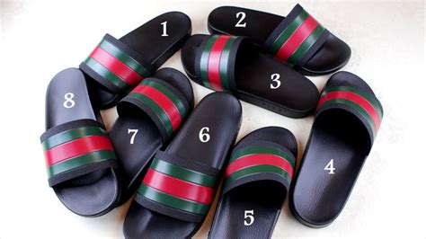 cheap fake gucci flip flops|authenticate gucci marmont raffia slides.